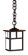 Mission One Light Pendant in Mission Brown (37|MH-5TGW-MB)