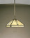 Prairie Four Light Pendant in Mission Brown (37|PH-15WO-MB)