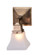 Ruskin One Light Wall Mount in Satin Black (37|RS-1-BK)