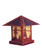 Timber Ridge One Light Column Mount in Mission Brown (37|TRC-12PTCR-MB)