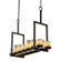 Clouds LED Chandelier in Dark Bronze (102|CLD-8764-10-DBRZ-LED14-9800)