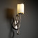 CandleAria LED Wall Sconce in Dark Bronze (102|CNDL-8911-14-CREM-DBRZ-LED1-700)
