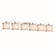 Textile LED Bath Bar in Dark Bronze (102|FAB-8426-55-WHTE-DBRZ-LED6-4200)