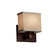 Textile LED Wall Sconce in Brushed Nickel (102|FAB-8427-55-CREM-NCKL-LED1-700)