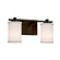 Textile LED Bath Bar in Matte Black (102|FAB-8442-10-WHTE-MBLK-LED2-1400)