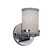 Textile One Light Wall Sconce in Polished Chrome (102|FAB-8451-10-GRAY-CROM)