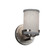 Textile LED Wall Sconce in Matte Black (102|FAB-8451-10-GRAY-MBLK-LED1-700)