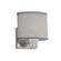 Textile One Light Wall Sconce in Polished Chrome (102|FAB-8471-15-GRAY-CROM)