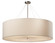 Textile LED Pendant in Matte Black (102|FAB-9597-GRAY-MBLK-LED8-5600)