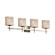 LumenAria LED Bath Bar in Brushed Nickel (102|FAL-8414-30-NCKL-LED4-2800)