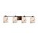 LumenAria Four Light Bath Bar in Dark Bronze (102|FAL-8444-15-DBRZ)