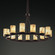 LumenAria LED Chandelier in Dark Bronze (102|FAL-8715-10-DBRZ-LED15-10500)