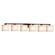 Fusion LED Bath Bar in Dark Bronze (102|FSN-8436-55-WEVE-DBRZ-LED6-4200)