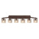 Fusion Six Light Bath Bar in Dark Bronze (102|FSN-8596-30-SEED-DBRZ)