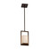 Porcelina LED Outdoor Mini-Pendant in Dark Bronze (102|PNA-7515W-WAVE-DBRZ)