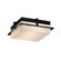 Porcelina LED Outdoor Flush Mount in Dark Bronze (102|PNA-7560W-WAVE-DBRZ)