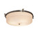 Porcelina Two Light Flush-Mount in Dark Bronze (102|PNA-8985-WAVE-DBRZ)