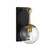 Moutd One Light Outdoor Wall Sconce in Oil Rubbed Bronze with Natural Brass (446|M50029ORBNB)
