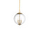 Mpend Three Light Pendant in Natural Brass (446|M70060NB)