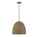 One Light Pendant in Natural Wicker (446|M70107NWIC)