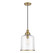 One Light Pendant in Natural Brass (446|M70120NB)