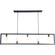 Vera Five Light Ceiling Fixture in Matte Black/Polished Brass (443|LPC4067)
