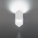 Cupid LED Outdoor Wall Sconce in White (281|WS-W10214-WT)