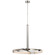 Covet LED Chandelier in Polished Nickel and Alabaster (268|KW 5140PN/ALB)