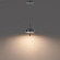 Pierce LED Mini Pendant in Black/Gold (34|PD-89210-BK/GO)
