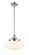 Franklin Restoration One Light Mini Pendant in Polished Chrome (405|201S-PC-G691-12)
