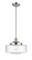 Franklin Restoration One Light Mini Pendant in Polished Chrome (405|201S-PC-G694-12)