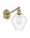 Ballston LED Wall Sconce in Antique Brass (405|317-1W-AB-G652-8-LED)