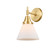 Caden One Light Wall Sconce in Satin Gold (405|447-1W-SG-G41)