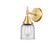 Caden LED Wall Sconce in Satin Gold (405|447-1W-SG-G52-LED)