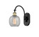 Ballston LED Wall Sconce in Black Antique Brass (405|518-1W-BAB-G105-LED)