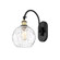 Ballston LED Wall Sconce in Black Antique Brass (405|518-1W-BAB-G1215-8-LED)