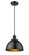 Derby One Light Mini Pendant in Matte Black (405|916-1P-BK-MFD-10-BK)
