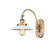 Franklin Restoration LED Swing Arm in Brushed Brass (405|918-1W-BB-G1-LED)