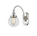 Franklin Restoration One Light Wall Sconce in Polished Nickel (405|918-1W-PN-G202-6)