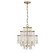 Luna Three Light Mini Chandelier in Warm Brass (51|1-1865-3-322)