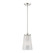 Chantilly One Light Pendant in Polished Nickel (51|7-1742-1-109)