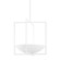 Loki Six Light Pendant in Gesso White (67|F1119-GSW)