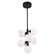 Arya LED Pendant in Black (401|1020P12-8-101)