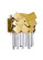 Panache One Light Wall Sconce in Medallion Gold (401|1100W10-1-169)