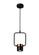 Moxie LED Mini Pendant in Black (401|1147P6-1-101)