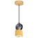 Saleen LED Mini Pendant in Sun Gold & Black (401|1156P4-625)