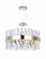 Glace LED Chandelier in Chrome (401|1220P24-601)