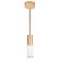 Pipes LED Mini Pendant in Sun Gold (401|1221P5-1-625)