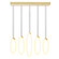 Hoops LED Chandelier in Satin Gold (401|1273P23-5-602-RC)