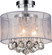 Radiant Three Light Flush Mount in Chrome (401|5062C12C (Clear + W))